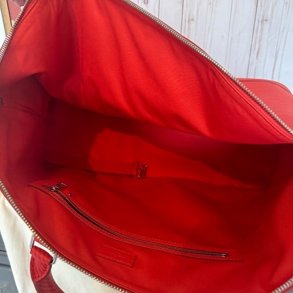 NWT Louis Vuitton Alma Travel GM Epi Leather Vermillon Red - Picture 7 of 13